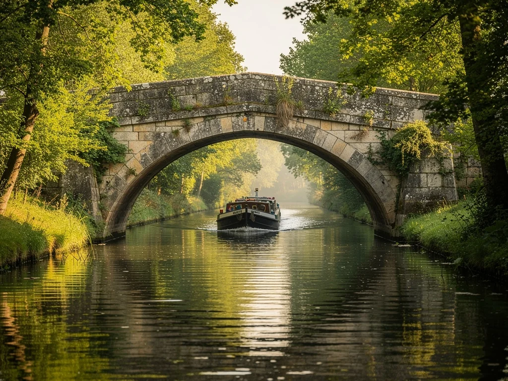 Pont sur un canal
