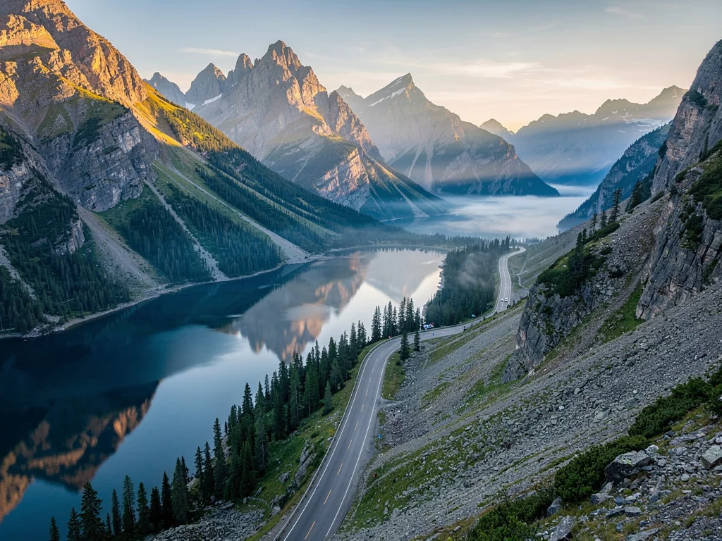 Vallée de montagne